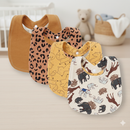 Kit 4 babadores algodão