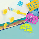 Tapete para desenho reutilizável com canetas a base de água