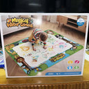 Tapete para desenho reutilizável com canetas a base de água