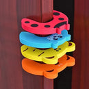 Batente de porta de segurança anti-beliscão