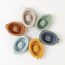 Família de lontras de silicone